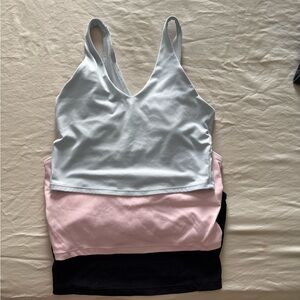 Women’s Sports Bra Longline Wirefree Padded with Medium Support